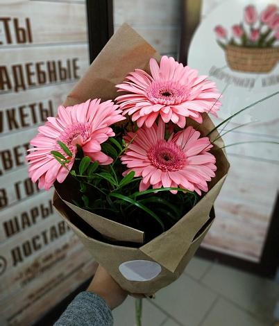 Букет цветов из: Герберы в Ейске
